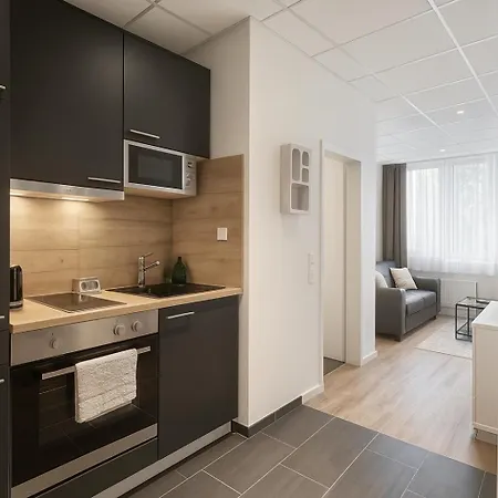Homely! Design Airport Frankfurt Messe Appartamento Francoforte sul Meno