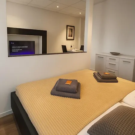 Apartament Homely! Design Airport Frankfurt Messe Frankfurt nad Menem